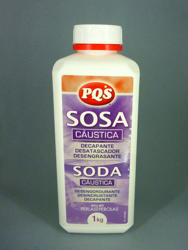 Sosa PQS (hidróxido de sodio) - 1 kg