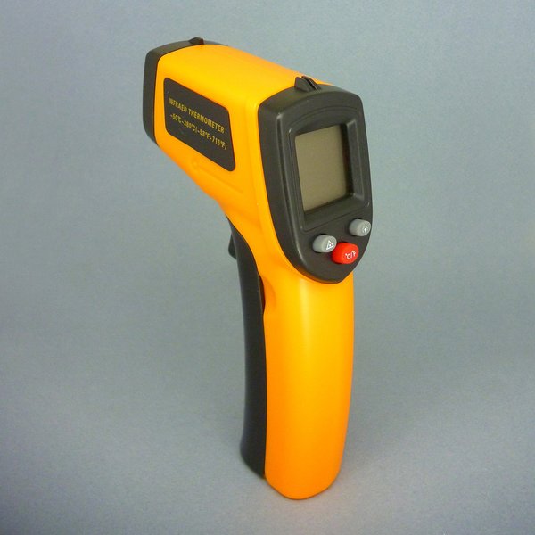 Termómetro digital laser